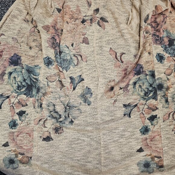 BOGO🎀Floral Print Lightweight Cardigan- Sz S - Picture 4 of 5